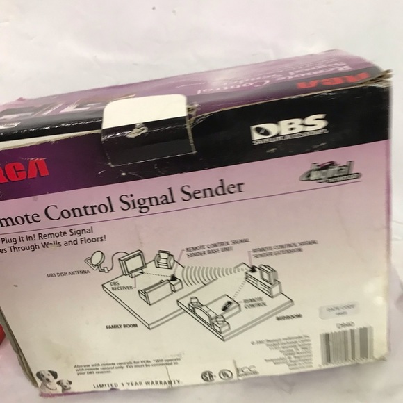 RCA Remote Control Signal Sender , Open Box - Picture 4 of 6
